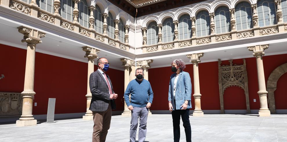 Aragón y Navarra establecen grupos de trabajo para llegar a acuerdos en materia de Cultura, Patrimonio y Deporte