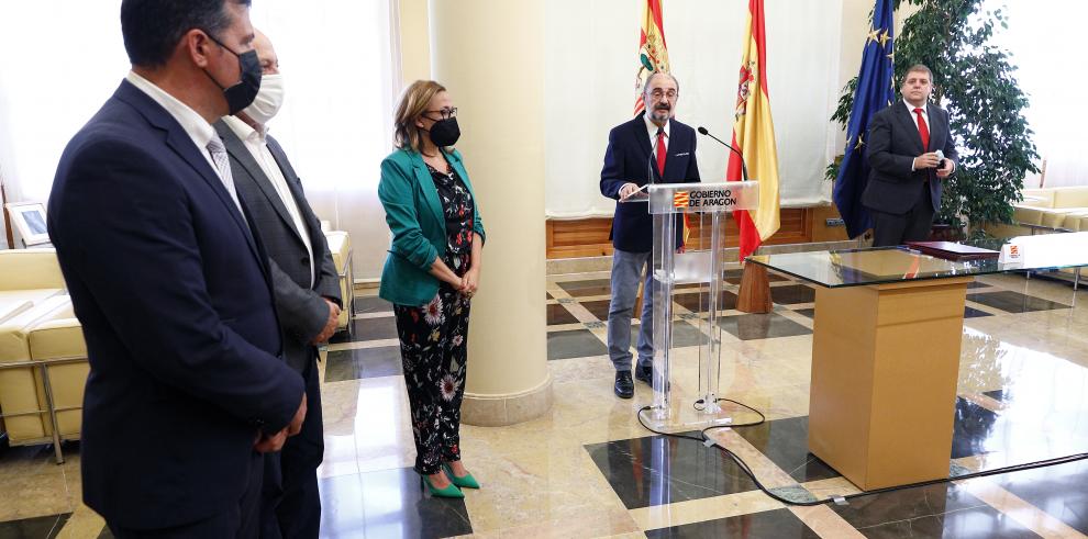 Correos y el Gobierno de Aragón colaboran en el desarrollo de servicios para el medio rural favoreciendo la igualdad de oportunidades