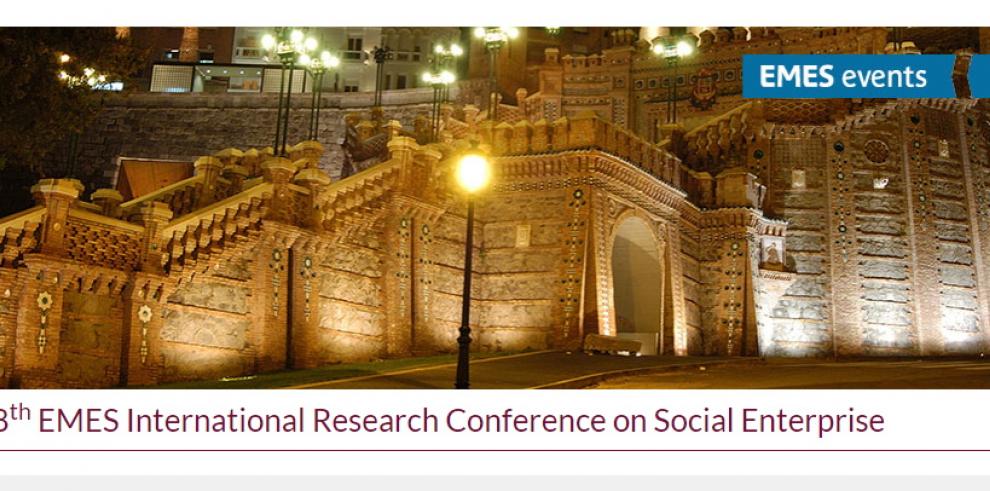 ITAINNOVA va a participar en la 8º Conferencia Internacional de Investigación sobre Empresa Social, en Teruel