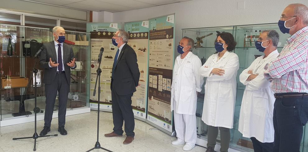 Arrancan los actos del 50 aniversario del Laboratorio Agroambiental del Gobierno de Aragón