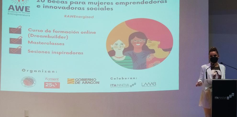 Veinte mujeres de Aragón inician una formación empresarial financiada por Estados Unidos