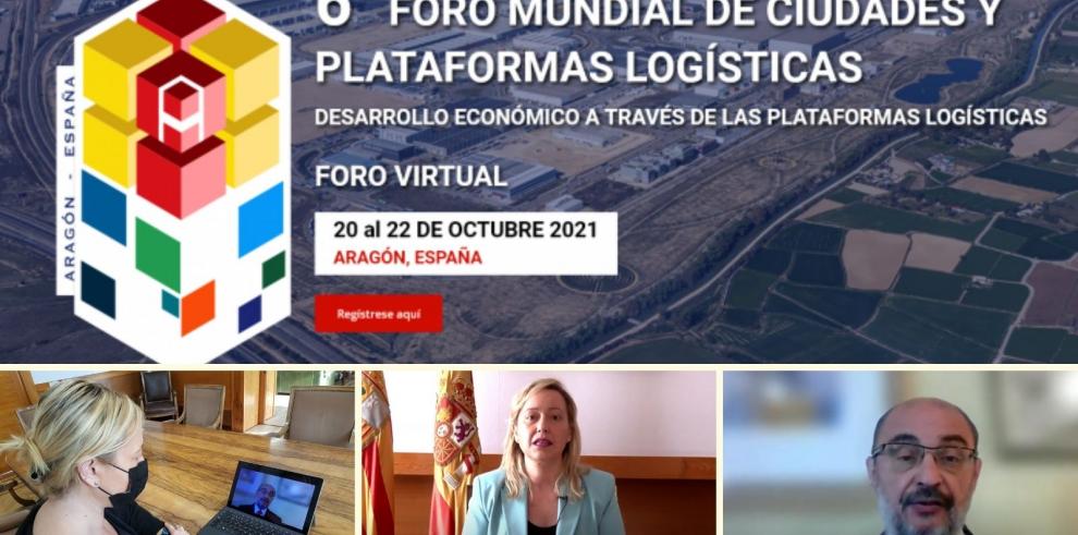 El VI Foro Mundial de Logística consolida a Aragón como referente internacional en el sector