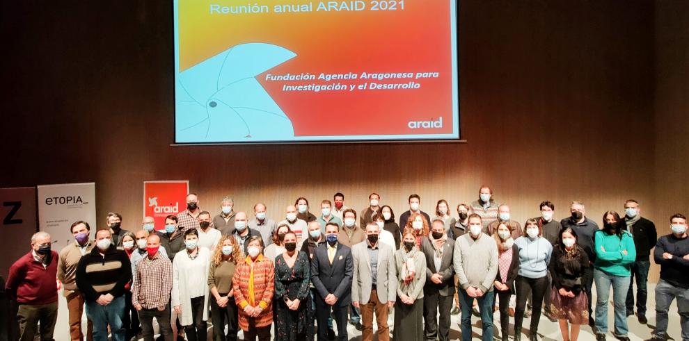 La consejera Díaz elogia el talento de los investigadores ARAID y celebra que la Fundación sea ya la tercera agencia de investigación autonómica