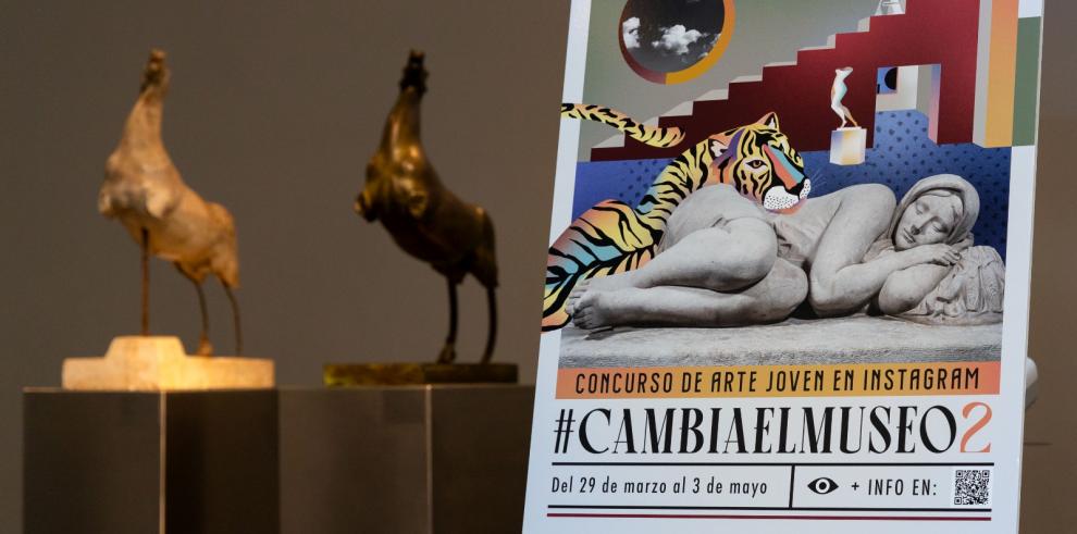 El IAACC Pablo Serrano y el Museo de Zaragoza participan en la segunda edición del concurso juvenil en Instagram #CambiaelMuseo