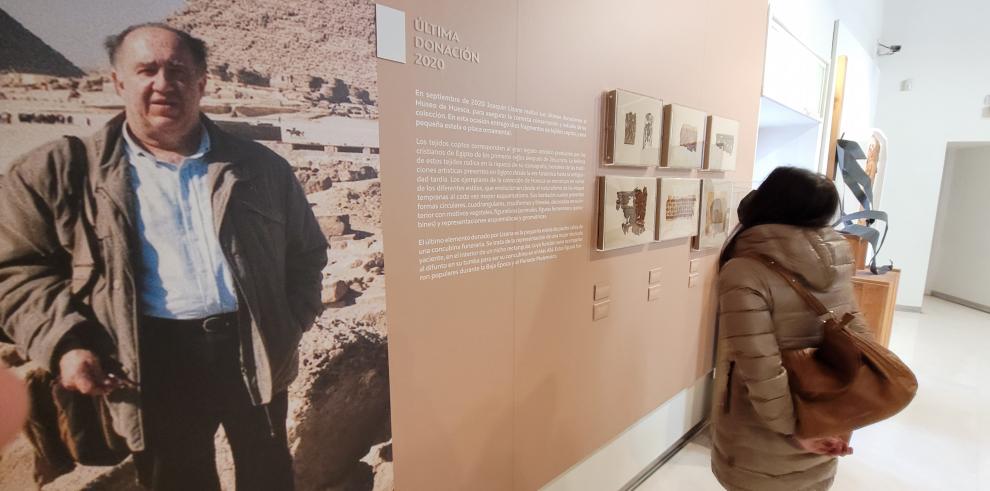 El Museo de Huesca desata su ‘Pasión por Egipto’ con una muestra dedicada al especialista Joaquín Lizana