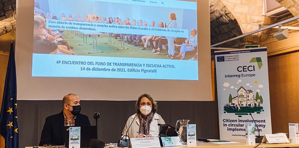 El Gobierno de Aragón y las entidades locales se reúnen para generar sinergias que permitan afrontar los retos que supone la gestión de los residuos domésticos