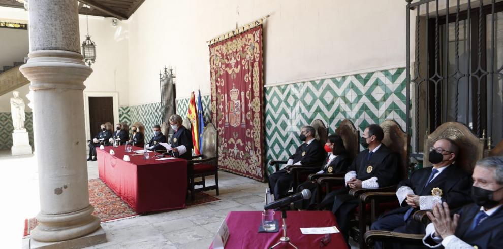 La consejera de Presidencia participa en la toma de posesión de la nueva Fiscal Superior de Aragón
