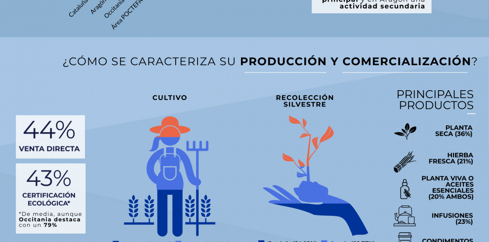 Una encuesta del proyecto FORUO confirma la demanda formativa específica en el sector de las plantas aromáticas y pequeños frutos en Aragón y Cataluña