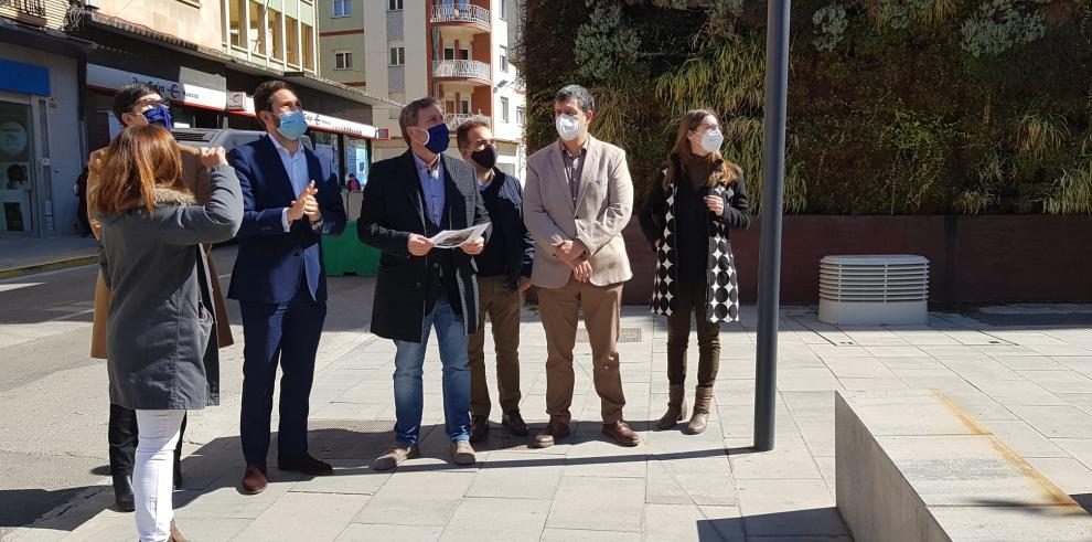 Soro destaca en Monzón la importancia de los ARRU como herramienta para ge-nerar vivienda en Aragón