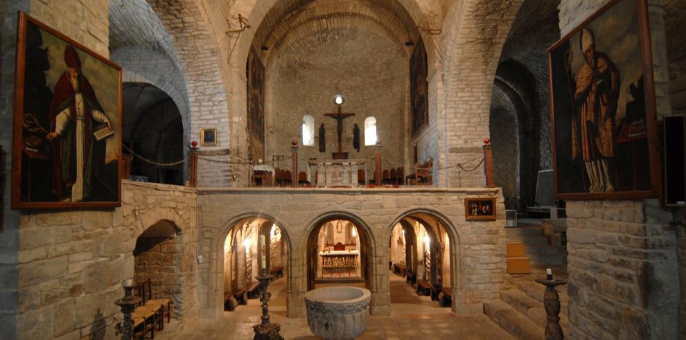 Patrimonio Cultural realiza obras de conservación en el coro de la catedral de Roda 