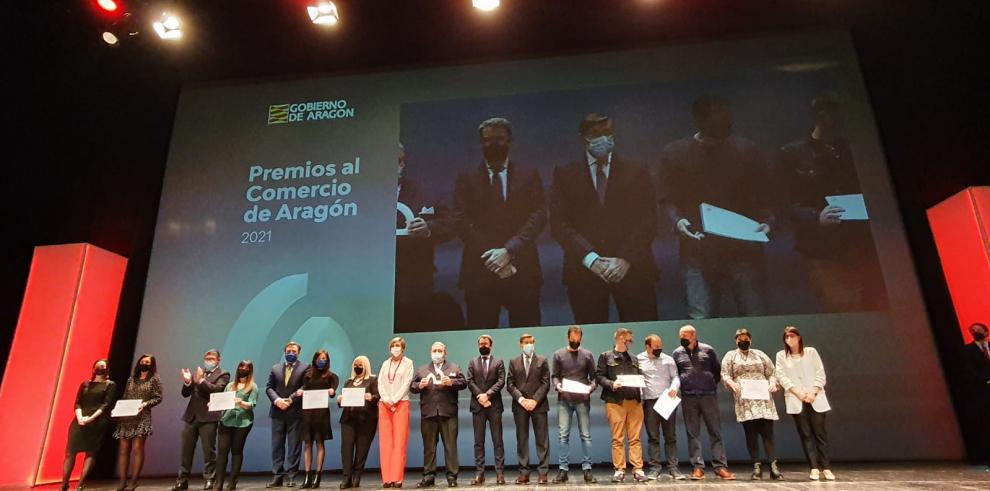 Aragón organiza por primera vez los Premios Aragoneses de Comercio para reconocer la contribución de este sector como agente económico y sustento social en el medio rural 