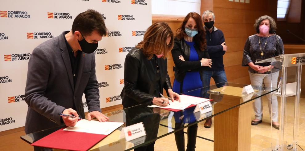 Navarra y Aragón reafirman su compromiso para colaborar en la digitalización de la Justicia