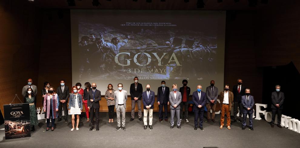 Lambán apela al espíritu de Goya para ser capaces de impulsar un Aragón universal