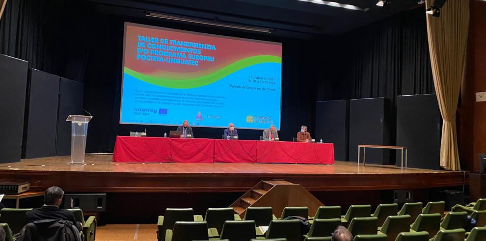Política Lingüística presenta sus herramientas digitales para la lengua aragonesa en un nuevo encuentro del programa POCTEFA LINGUATEC