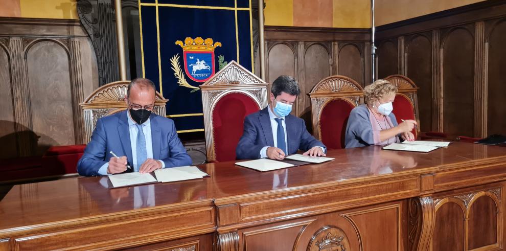 Gobierno de Aragón, Ayuntamiento de Huesca y CSIC firman un protocolo general de actuación para poner en valor el legado de Santiago Ramón y Cajal 
