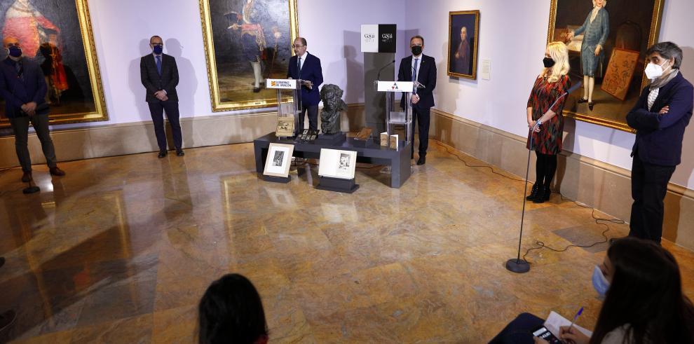 El Gobierno y la DPZ rendirán homenaje a Goya en su 275 aniversario con un completo programa que incluye exposiciones, investigación, actividades de difusión y espectáculos