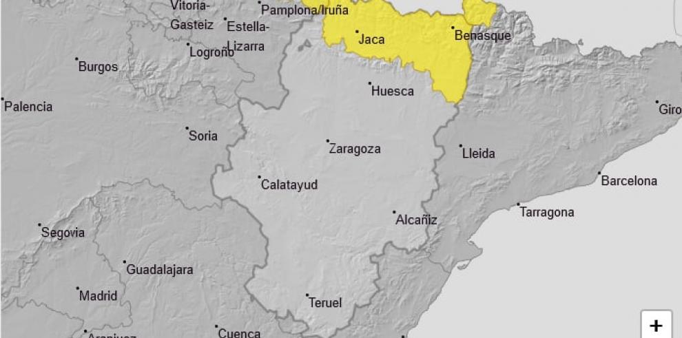 AMPLIADO el aviso de nivel amarillo por riesgo de aludes en el Pirineo