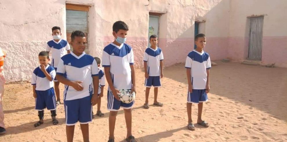 Vacaciones en Paz se reorienta para seguir atendiendo a los niños y niñas de los Campamentos de Refugiados Saharauis de Tinduf en época de Covid