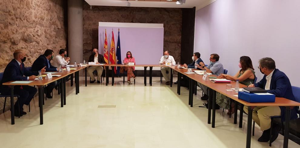 La colaboración entre el Gobierno de Aragón y los agentes sociales de Teruel con el FITE se consolida con una comisión de trabajo permanente