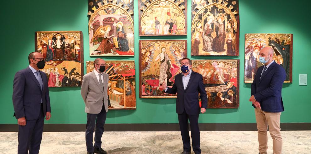 Los maestros aragoneses del gótico encuentran nuevo hogar en el Museo de Zaragoza