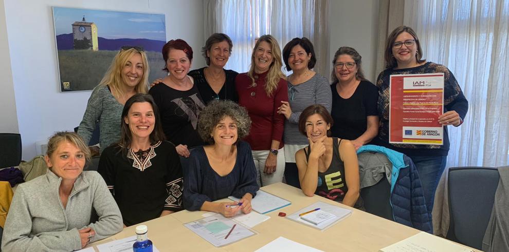 Doce comarcas participarán este año en los talleres de formación del IAM para mujeres del medio rural