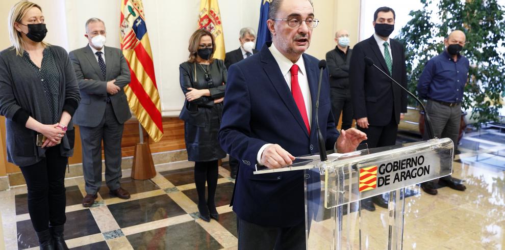 Los agentes sociales y el Gobierno de Aragón ultiman proyectos subvencionables por los fondos UE