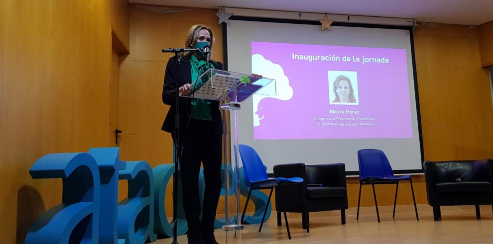 Mayte Pérez insta a “luchar contra la doble desigualdad que suponer ser mujer y tener discapacidad intelectual”