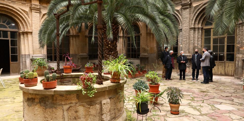 El Gobierno de Aragón ha invertido más de 220.000 euros en el Real Seminario de San Carlos para consolidar y restaurar diversas partes del inmueble