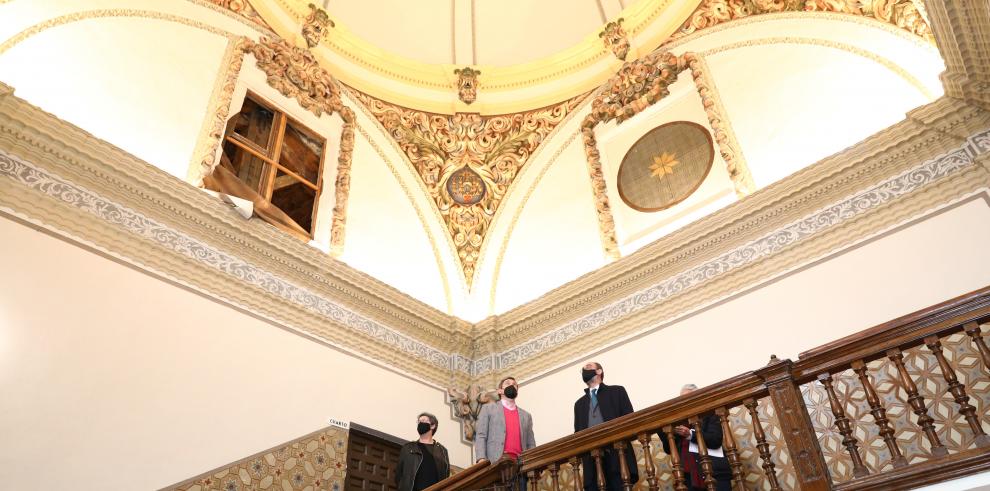 El Gobierno de Aragón ha invertido más de 220.000 euros en el Real Seminario de San Carlos para consolidar y restaurar diversas partes del inmueble