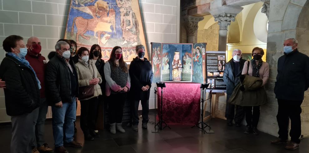 El Gobierno de Aragón restaura la Virgen de Espuéndolas