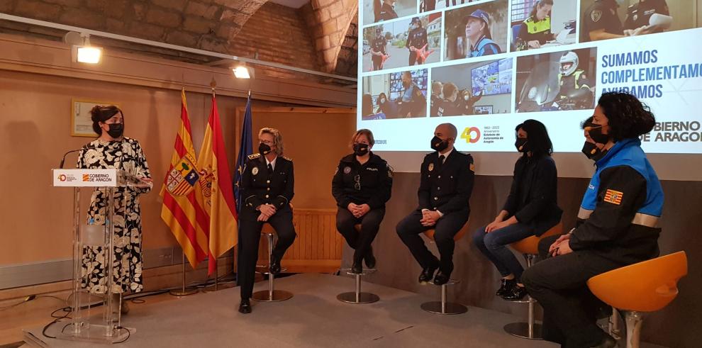 “Mujer y Policía”, la campaña para fomentar la incorporación de mujeres en las policías locales de Aragón