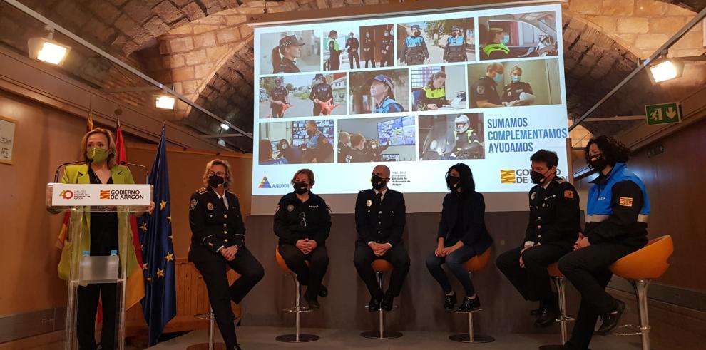 “Mujer y Policía”, la campaña para fomentar la incorporación de mujeres en las policías locales de Aragón