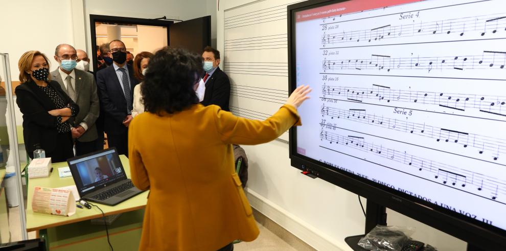 El nuevo Conservatorio de Teruel afronta su primer curso completo con 300 alumnos y más de 30 especialidades 