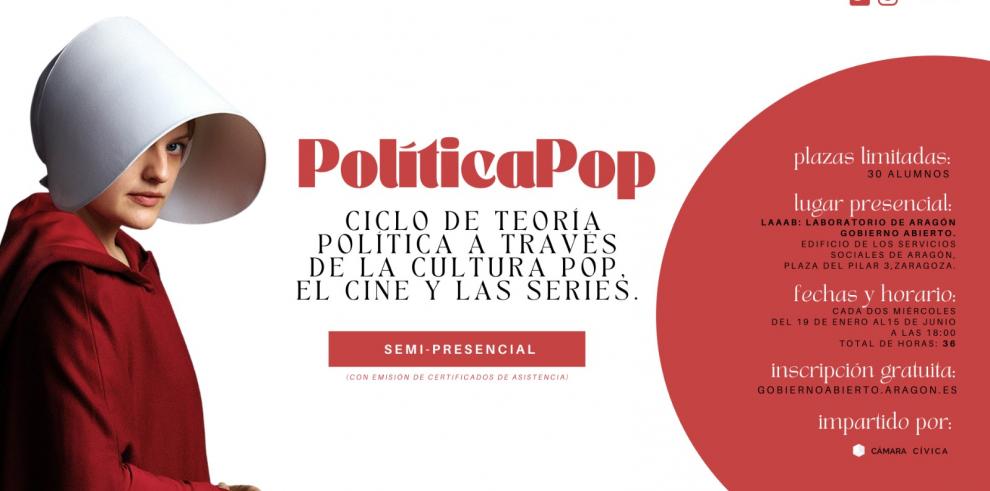 El LAAAB lanza “PolíticaPop. Ciclo de teoría política a través de la cultura pop, el cine y las series”