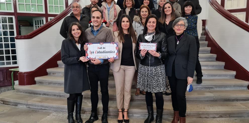El CEIP Gascón y Marín celebra la igualdad dando nombre de personalidades de Aragón a sus espacios