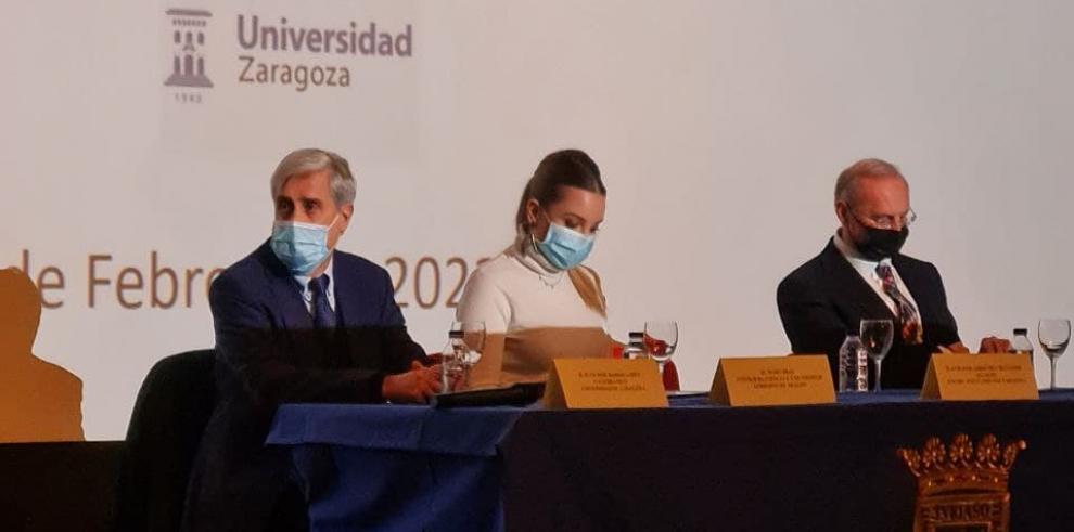 Maru Díaz inaugura la Universidad de la Experiencia en Tarazona, que se estrena con 50 plazas para “seguir vertebrando Aragón”