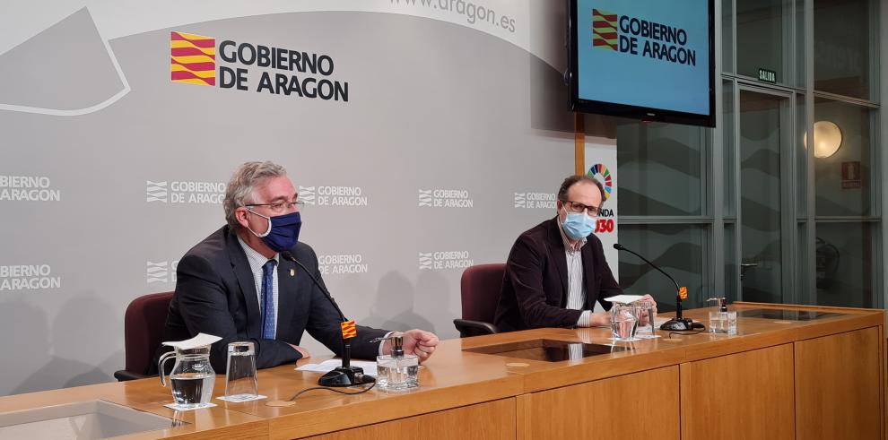 El Gobierno de Aragón pone en marcha un Plan de choque de 30 millones para actuaciones de caminos y accesos a fincas en municipios con concentraciones parcelarias 