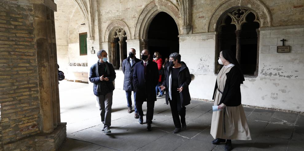 El Gobierno de Aragón se integrará en la Fundación para la conservación del rico patrimonio del Monasterio de las Canonesas de Zaragoza