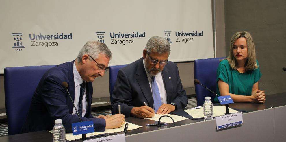 El Gobierno de Aragón y la Universidad de Zaragoza sellan su colaboración para luchar contra el lindano