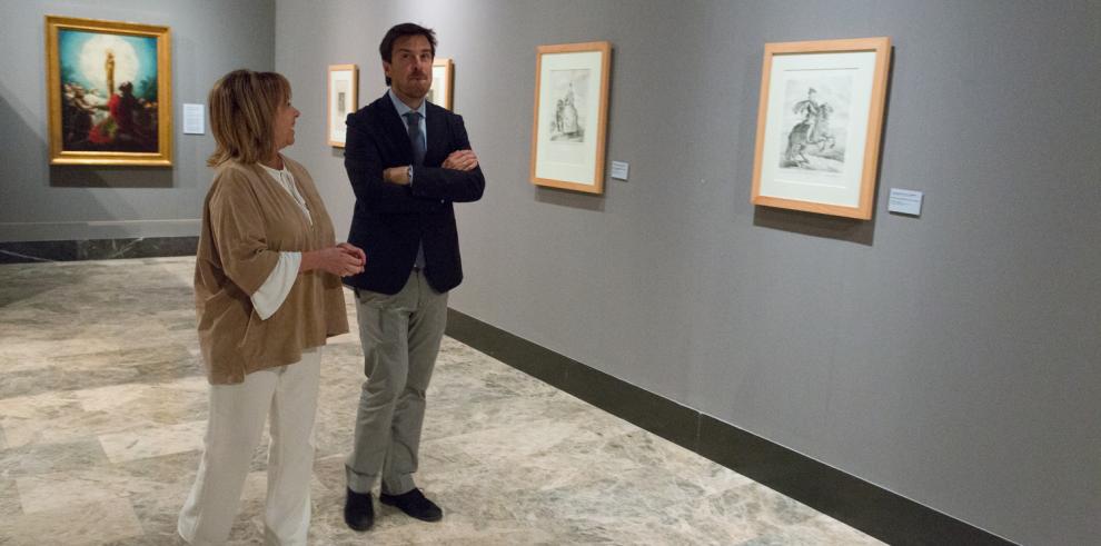 El Museo de Zaragoza renueva su exposición de estampas de Goya