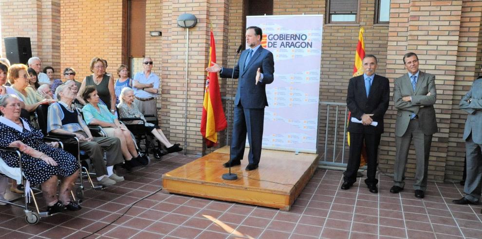 Inauguración residencia de Estadilla Huesca 