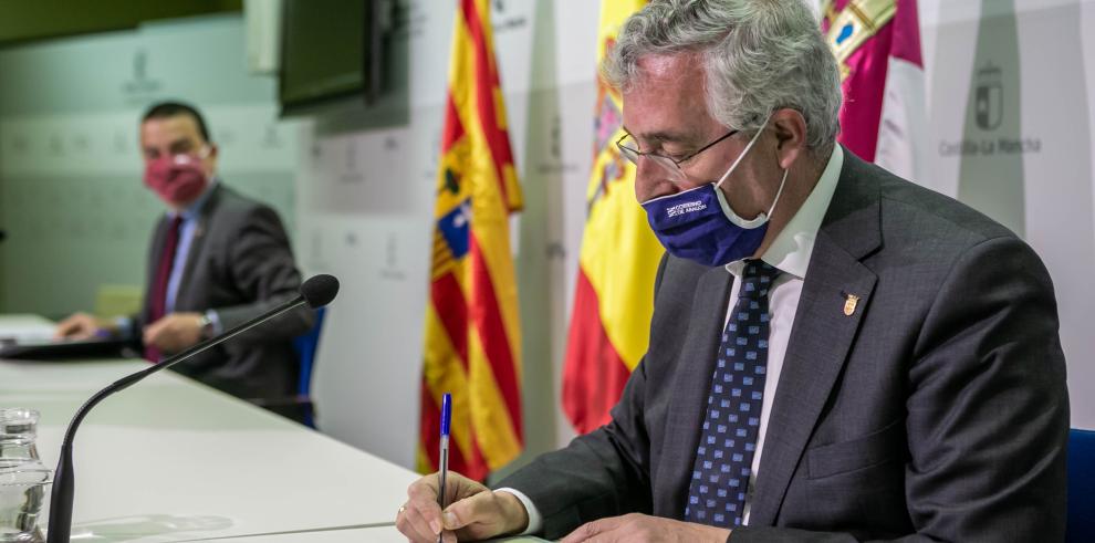 Castilla-La Mancha y Aragón firman un acuerdo marco con cuestiones esenciales, como la eliminación de los derechos históricos, para la reforma de la PAC 2023-2027