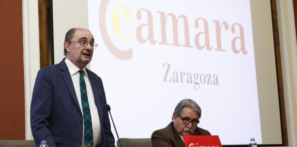 Lambán: "Aragón está en una situación económica que permite ver con más optimismo el futuro"