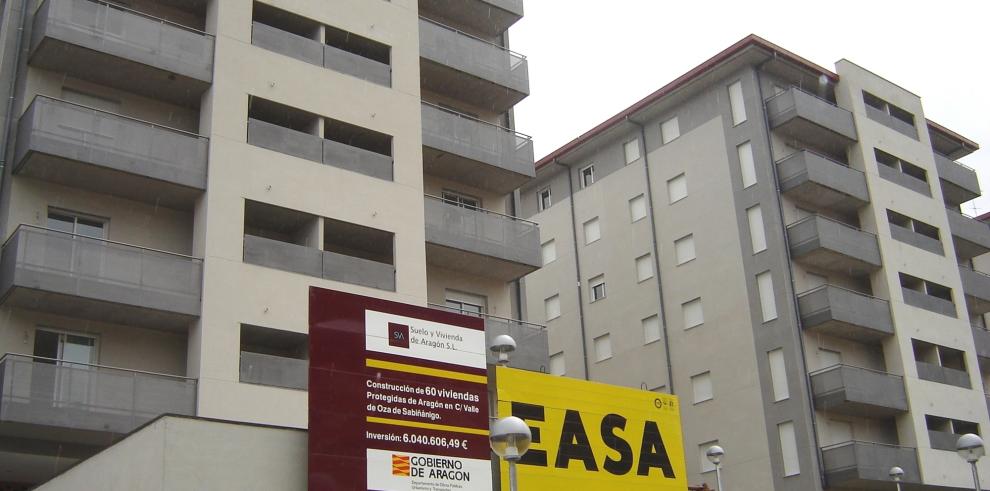 El Gobierno de Aragón suprime la cédula de habitabilidad como trámite administrativo para acceder a las viviendas nuevas 