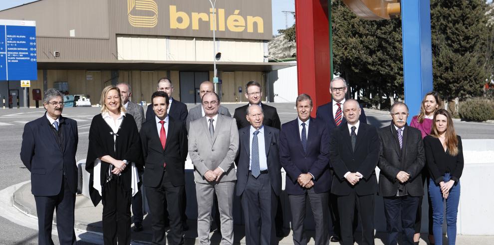 Brilén inaugura en Barbastro sus nuevas líneas de producción de hilo técnico de poliéster, tras una inversión de 12 millones de euros