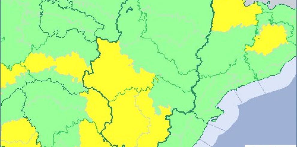 Continúa el aviso nivel amarillo por niebla y temperaturas mínimas en varios puntos de Aragón