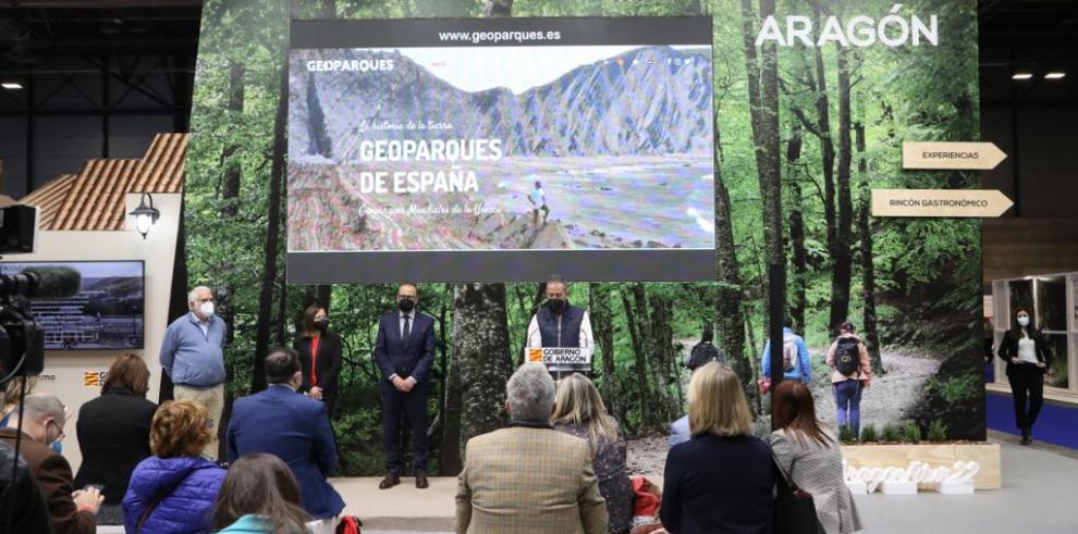 El Parque Cultural del Maestrazgo presenta en Fitur la web de los geoparques españoles
