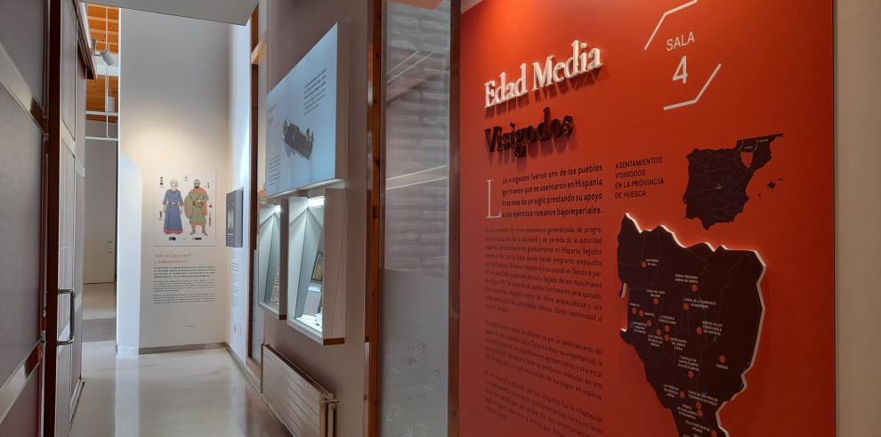 El Museo de Huesca remodela el espacio dedicado a la época visigoda