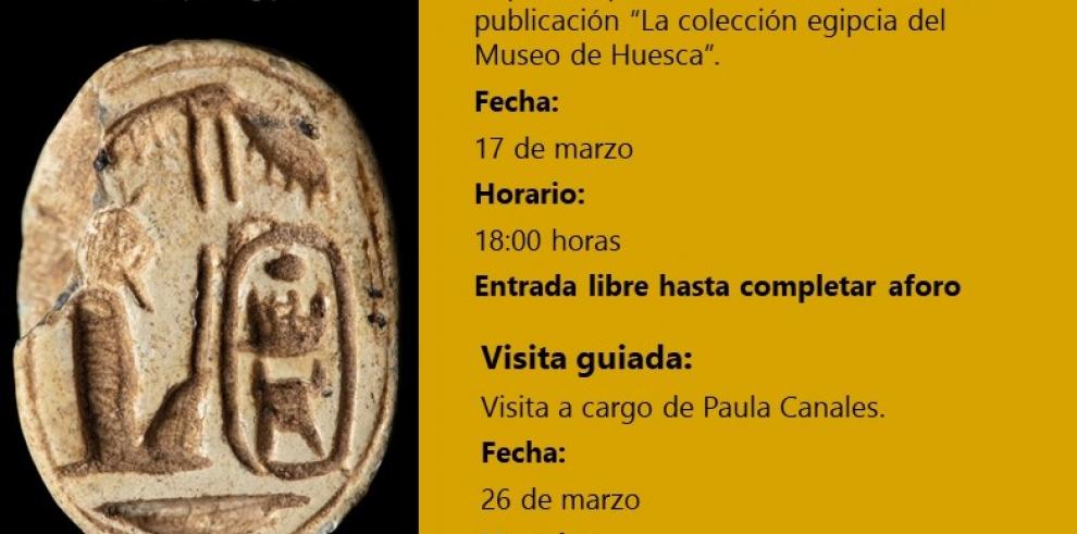 El Museo de Huesca desgrana los entresijos de su colección egipcia en una conferencia de la investigadora Paula Canales 