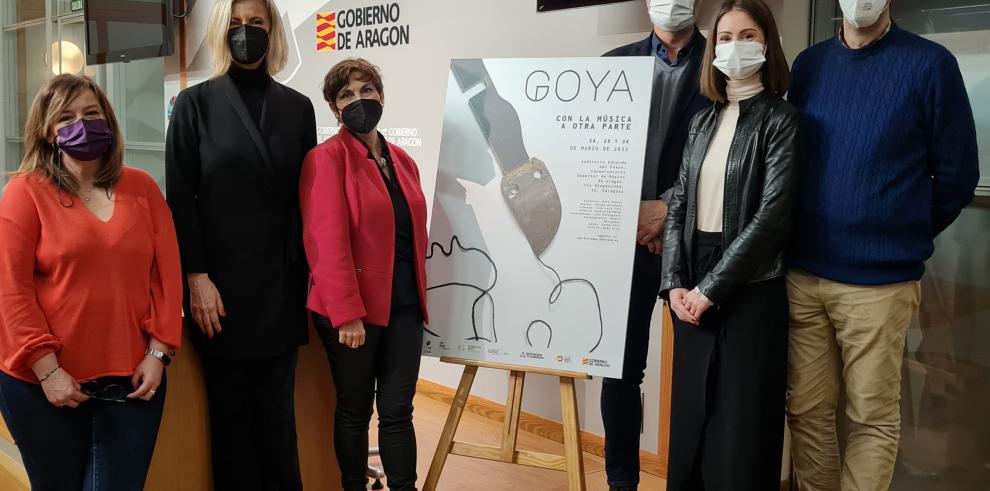 Un proyecto innovador y multidisciplinar pone el broche musical a la celebración del Año Goya
